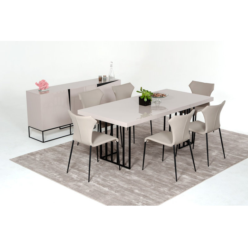 Glasgow Metal Base Dining Table AllModern